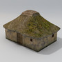thatch hut 3d model