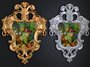 3d model classical european style mirror frame