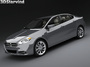 3d model dodge dart rallye sedan