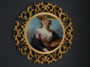 classical european style mirror frame 3d model