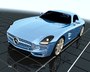 3d model of mercedes sls electric drive