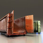 3d large dumpster model