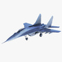 3d model mig 29 aircraft jet fighter