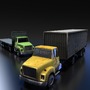 3d truck tractor trailers model