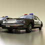 3dsmax police car