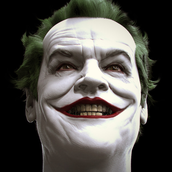 joker jack nicholson 3ds - Joker / Jack Nicholson... by Leppee