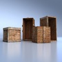 3d max wooden crates
