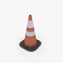 3d traffic cone model