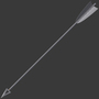 free obj model resolution arrow untextured