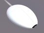 3d futurist shuttle class model