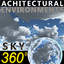 Sky 360 Clouded 004
