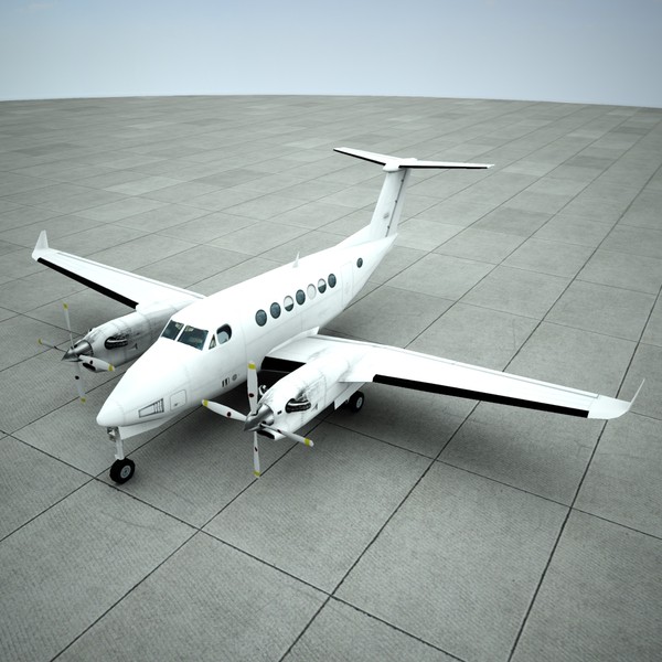 3d beechcraft b-350 - B350... by Alexander Miller