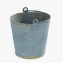 3d model galvanized bucket