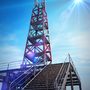 radio tower platform 3d lwo
