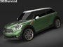3d bmw mini paceman concept