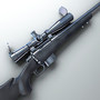 m24 sws sniper hi-res 3d max