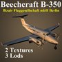 beech 350 rmf aircraft 3d model