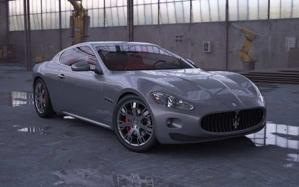 car maserati gt max - Maserati GT... by evermotion