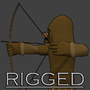3d fbx resolution medieval rigged