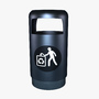 3d trash bin model