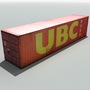 3ds max ubc shipping cargo container