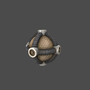 3d model sci-fi bomb v3