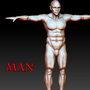 man body guy 3d 3ds