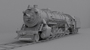 3ds max steam locomotive