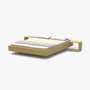 max simple bed maple wood