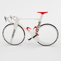 3d futuristic racing bicycle