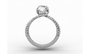 of elegant diamond ring
