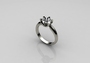 diamond solitaire ring m