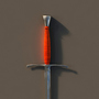 3d sword weapon cutting model