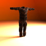 3d model army camouflage uniform