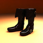 musketeer boots 3d model