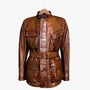 3d brown leather jacket model