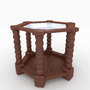 smooth table glass 3d model