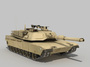 3d m1a1 abrams tank