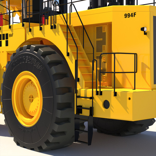 wheel loader 3d obj - Wheel Loader 2012... by ArqArt3D