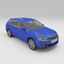 3d model skoda octavia