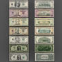 3d dollars mapped banknote
