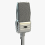 3ds max retro microphone