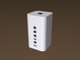 3d model of apple airport extreme 2013
