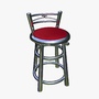 chair accurate original 3d max