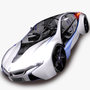 bmw efcient dynamic car 3d max