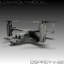 v-22 osprey 3d max