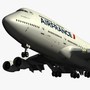 obj boeing 747-400 air france
