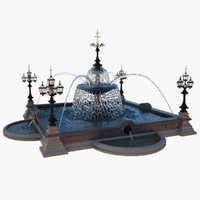 fountain 3d models