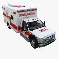 ambulance 3d models