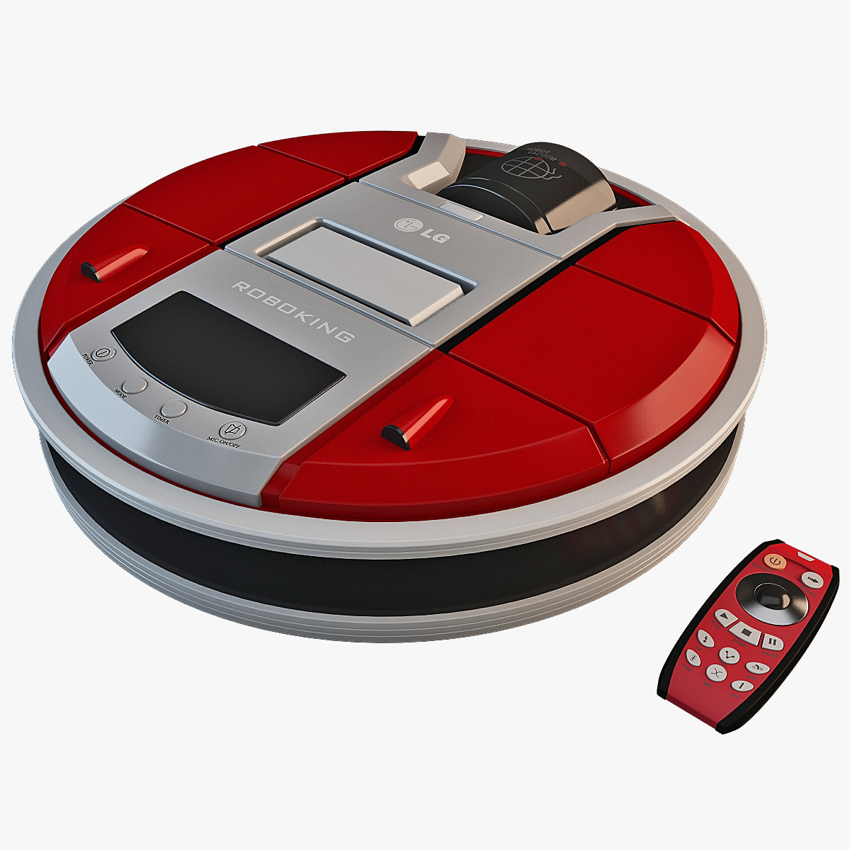 lg r4000 robot vacuum cleaner 3d model